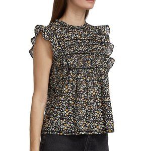 Rails Filomena Floral Top Med NWT